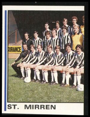 Panini - 'Football 81' (1981) - Team Photo (St. Mirren) Panini - 'Football 81' (1981) - Team Photo (St. Mirren)