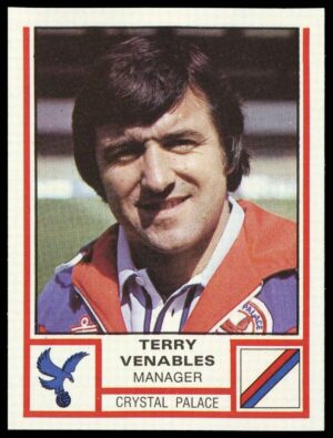 Panini - 'Football 81' (1981) - Terry Venables (Crystal Palace)