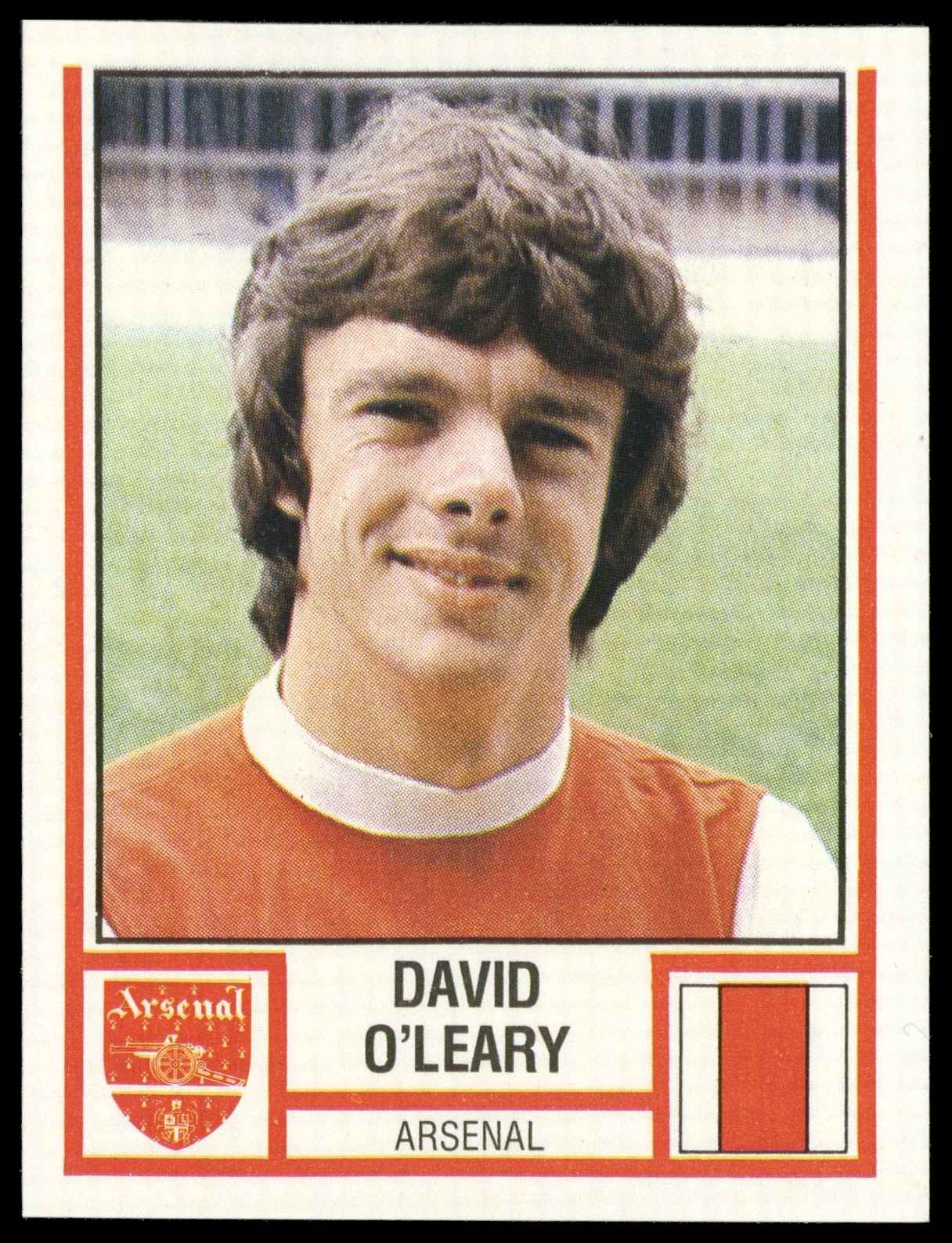 Panini - 'Football 81' (1981) - David O'Leary (Arsenal) Panini - 'Football 81' (1981) - David O'Leary (Arsenal)