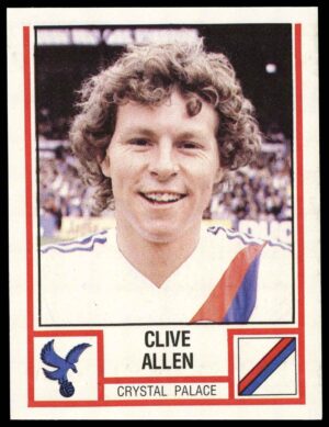Panini - 'Football 81' (1981) - Clive Allen (Crystal Palace)