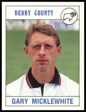 Panini - 'Football 90' (1990) - Gary Micklewhite (Derby County) Panini - 'Football 90' (1990) - Gary Micklewhite (Derby County)
