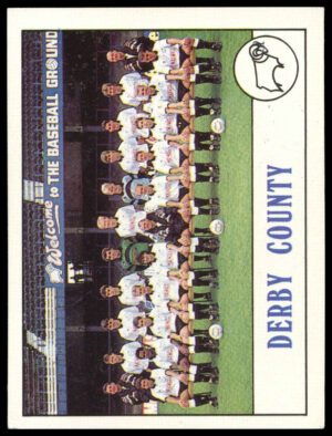 Panini - 'Football 90' (1990) - Team Photo (Derby County)