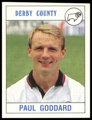 Panini - 'Football 90' (1990) - Paul Goddard (Derby County) Panini - 'Football 90' (1990) - Paul Goddard (Derby County)