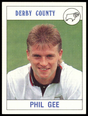 Panini - 'Football 90' (1990) - Phil Gee (Derby County) Panini - 'Football 90' (1990) - Phil Gee (Derby County)