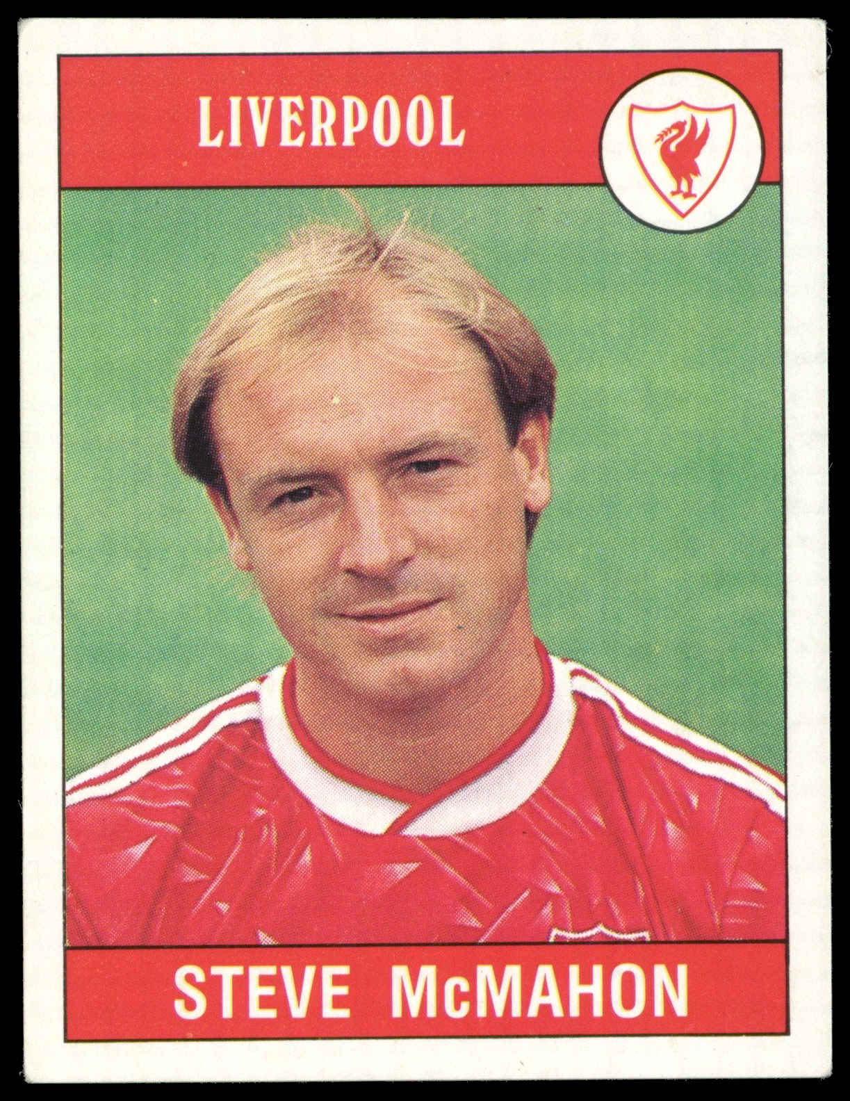 Panini - 'Football 90' (1990) - Steve McMahon (Liverpool) Panini - 'Football 90' (1990) - Steve McMahon (Liverpool)