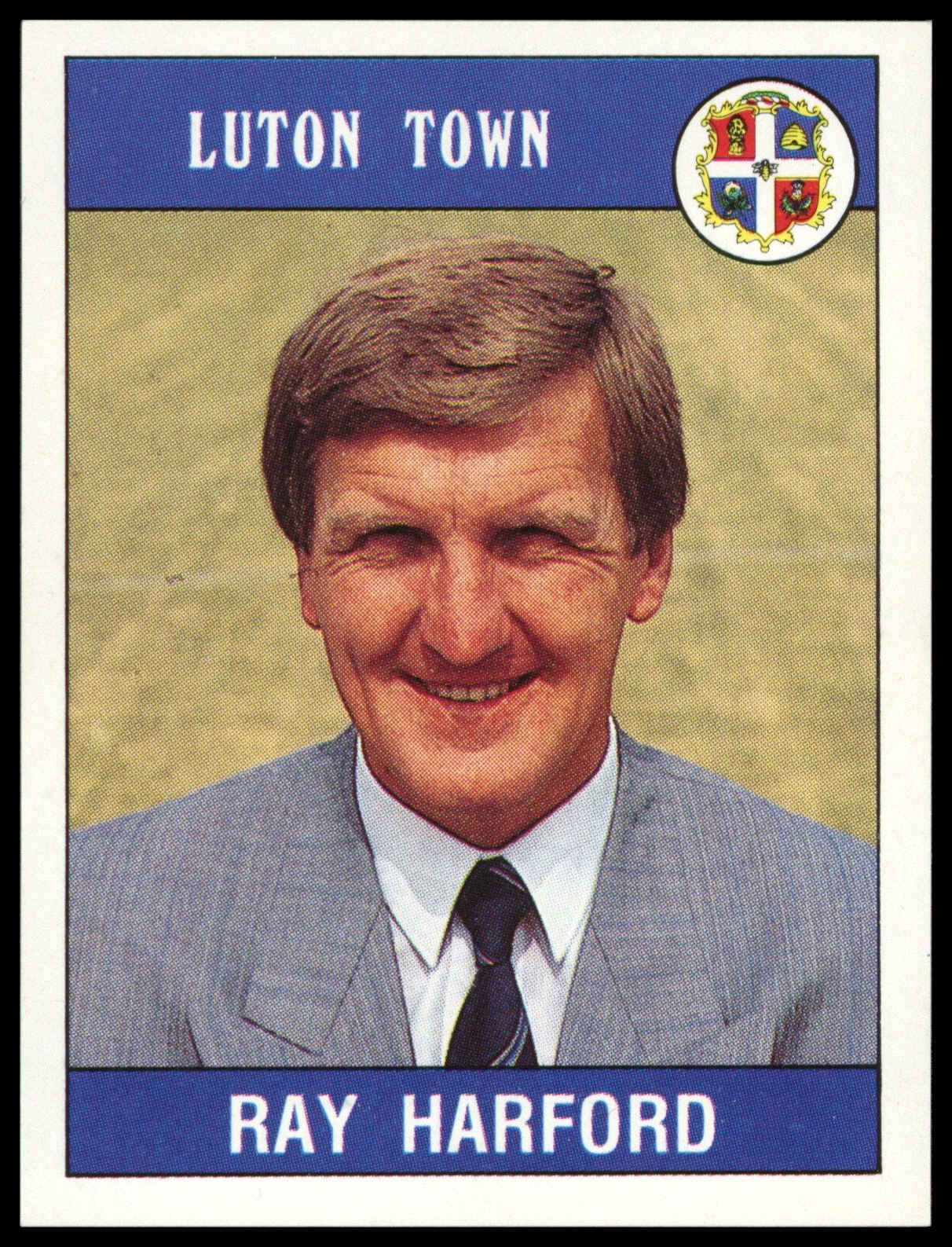 Panini - 'Football 90' (1990) - Ray Harford (Luton Town) Panini - 'Football 90' (1990) - Ray Harford (Luton Town)