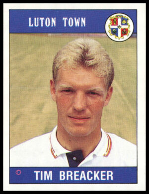 Panini - 'Football 90' (1990) - Tim Breacker (Luton Town)