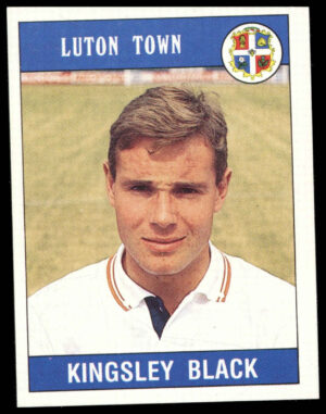 Panini - 'Football 90' (1990) - Kingsley Black (Luton Town) Panini - 'Football 90' (1990) - Kingsley Black (Luton Town)