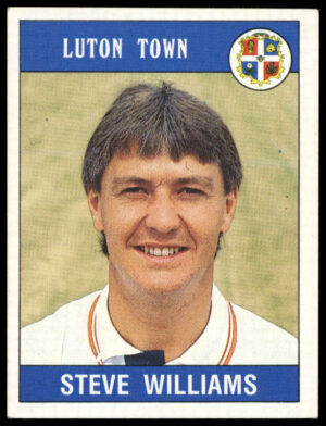 Panini - 'Football 90' (1990) - Steve Williams (Luton Town) Panini - 'Football 90' (1990) - Steve Williams (Luton Town)