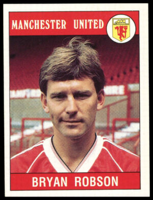 Panini - 'Football 90' (1990) - Bryan Robson (Manchester United)