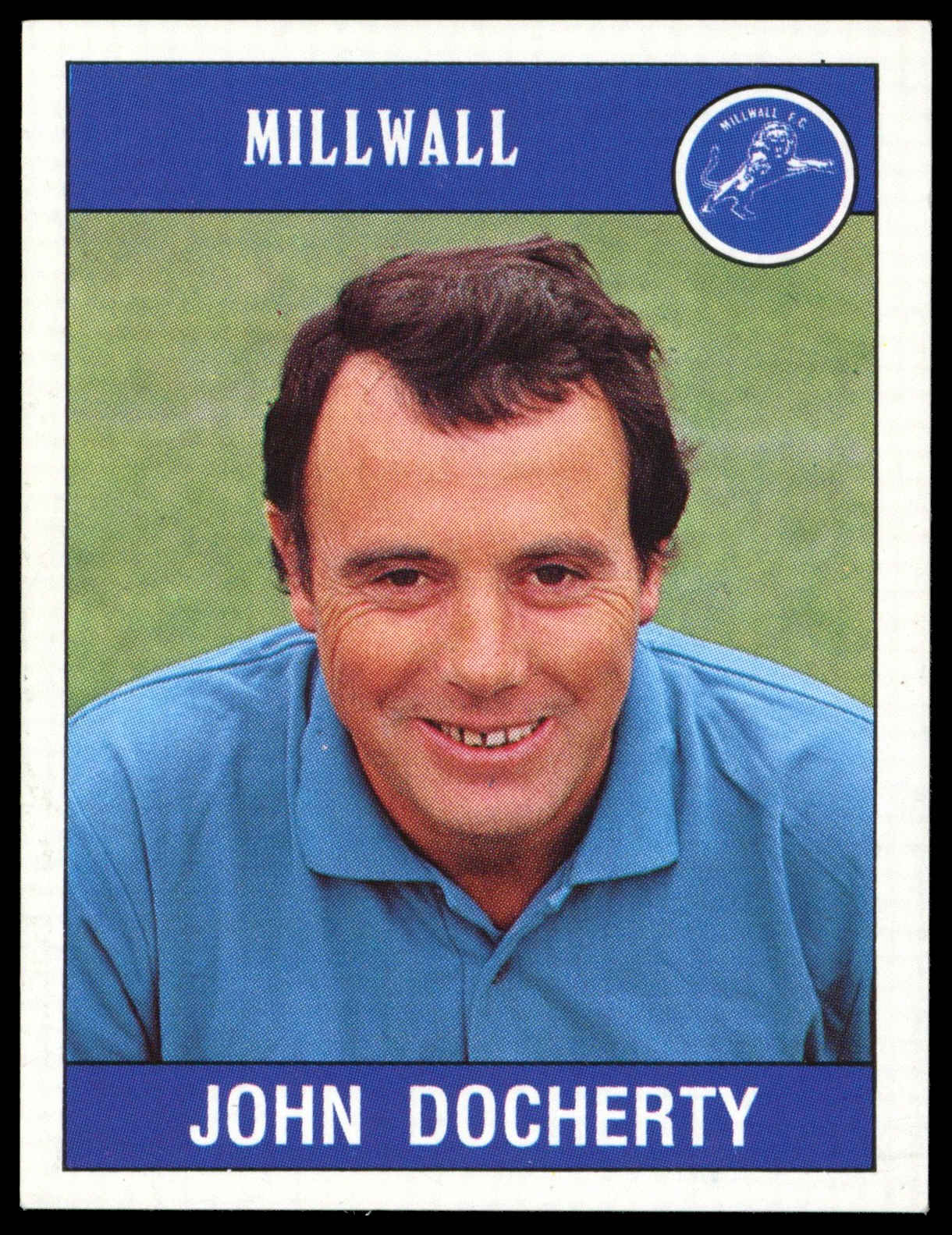 Panini - 'Football 90' (1990) - John Docherty (Millwall) Panini - 'Football 90' (1990) - John Docherty (Millwall)