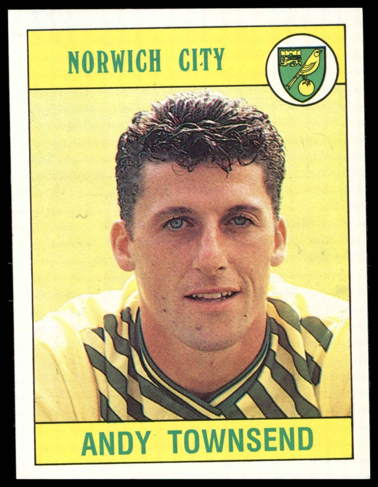 Panini - 'Football 90' (1990) - Andy Townsend (Norwich City) Panini - 'Football 90' (1990) - Andy Townsend (Norwich City)