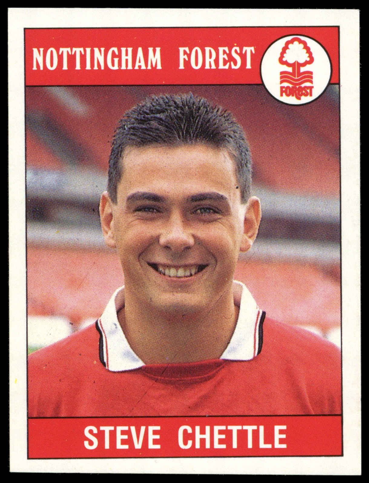 Panini – ‘Football 90’ (1990) – Steve Chettle (Nottingham Forest ...