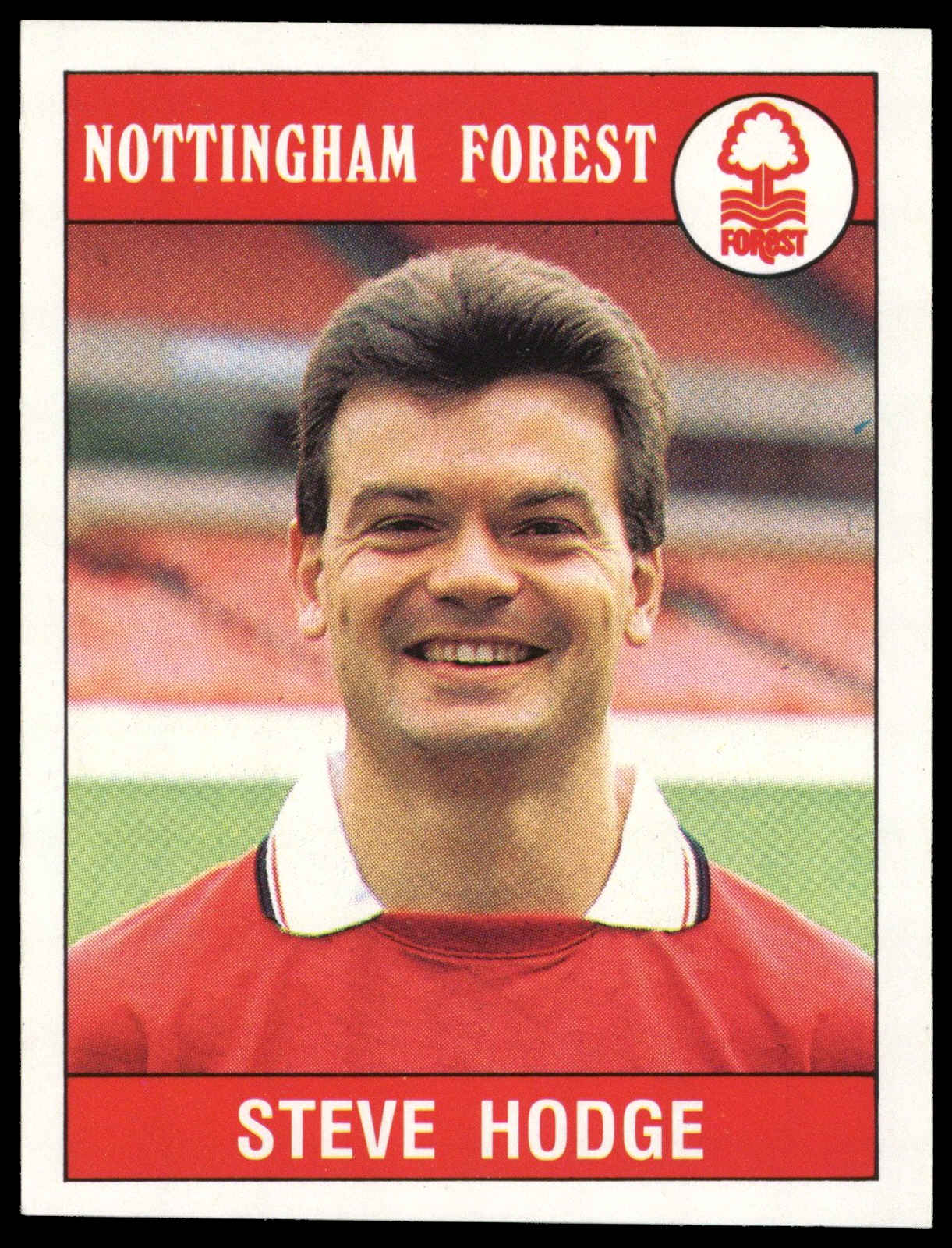 Panini - 'Football 90' (1990) - Steve Hodge (Nottingham Forest) Panini - 'Football 90' (1990) - Steve Hodge (Nottingham Forest)