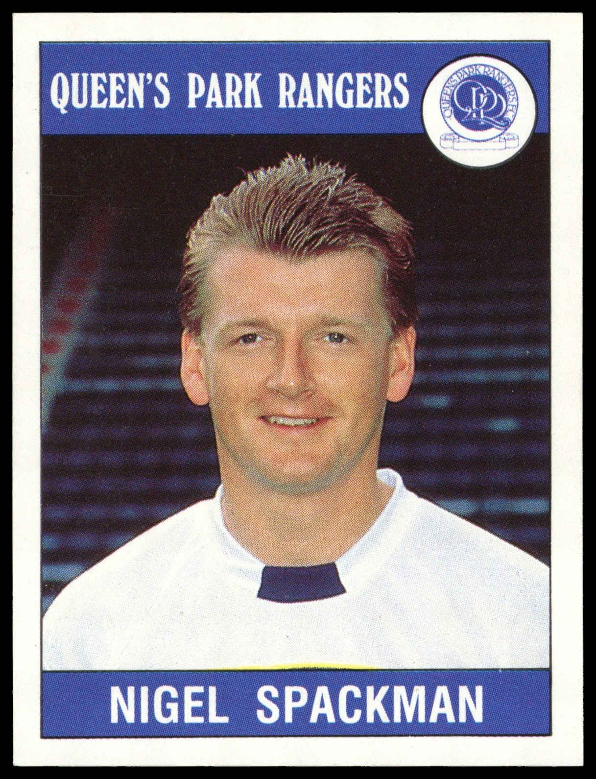 Panini - 'Football 90' (1990) - Nigel Spackman (Queens Park Rangers) Panini - 'Football 90' (1990) - Nigel Spackman (Queens Park Rangers)