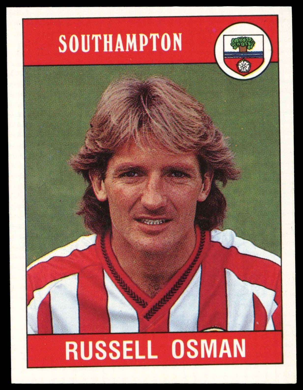 Panini - 'Football 90' (1990) - Russell Osman (Southampton) Panini - 'Football 90' (1990) - Russell Osman (Southampton)