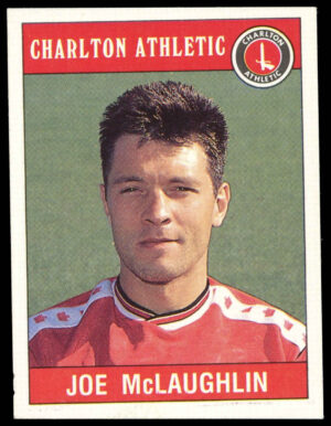 Panini - 'Football 90' (1990) - Joe McLaughiin (Charlton Athletic)