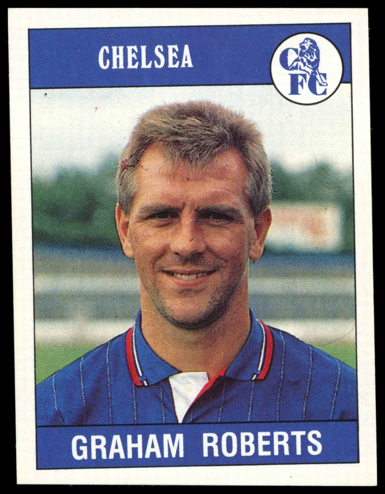 Panini - 'Football 90' (1990) - Graham Roberts (Chelsea) Panini - 'Football 90' (1990) - Graham Roberts (Chelsea)