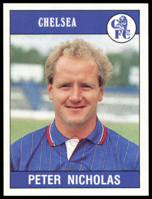 Panini - 'Football 90' (1990) - Peter Nicholas (Chelsea) Panini - 'Football 90' (1990) - Peter Nicholas (Chelsea)