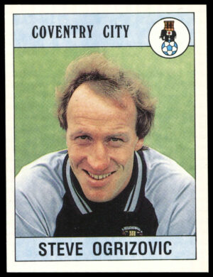 Panini - 'Football 90' (1990) - Steve Ogrizovic (Coventry City) Panini - 'Football 90' (1990) - Steve Ogrizovic (Coventry City)