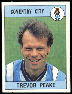 Panini - 'Football 90' (1990) - Trevor Peake (Coventry City) Panini - 'Football 90' (1990) - Trevor Peake (Coventry City)