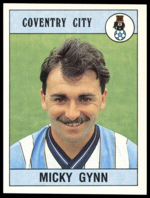 Panini - 'Football 90' (1990) - Micky Gynn (Coventry City) Panini - 'Football 90' (1990) - Micky Gynn (Coventry City)