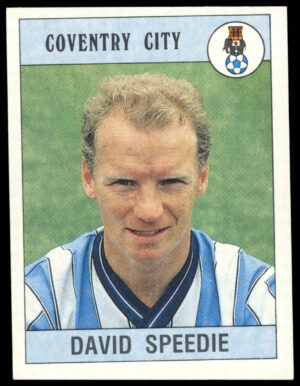 Panini - 'Football 90' (1990) - David Speedie (Coventry City) Panini - 'Football 90' (1990) - David Speedie (Coventry City)