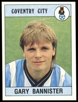 Panini - 'Football 90' (1990) - Gary Bannister (Coventry City) Panini - 'Football 90' (1990) - Gary Bannister (Coventry City)