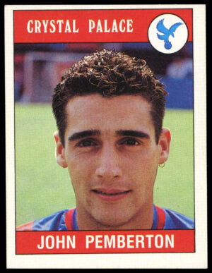 Panini - 'Football 90' (1990) - John Pemberton (Crystal Palace)