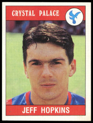 Panini - 'Football 90' (1990) - Jeff Hopkins (Crystal Palace)