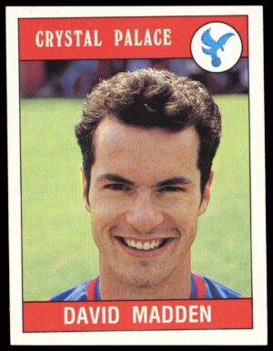 Panini - 'Football 90' (1990) - David Madden (Crystal Palace)