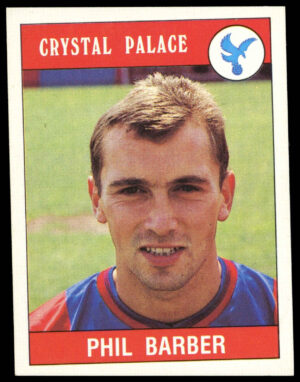 Panini - 'Football 90' (1990) - Phil Barber (Crystal Palace)
