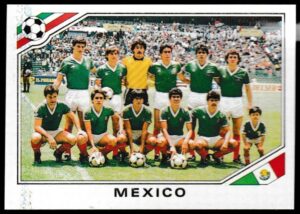 Panini - 'Mexico 86' (1986) - Team Photo (Mexico) Panini - 'Mexico 86' (1986) - Team Photo (Mexico)