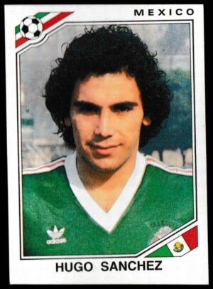 Panini - 'Mexico 86' (1986) - Hugo Sanchez (Mexico)