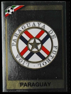 Panini - 'Mexico 86' (1986) - Badge (Paraguay)
