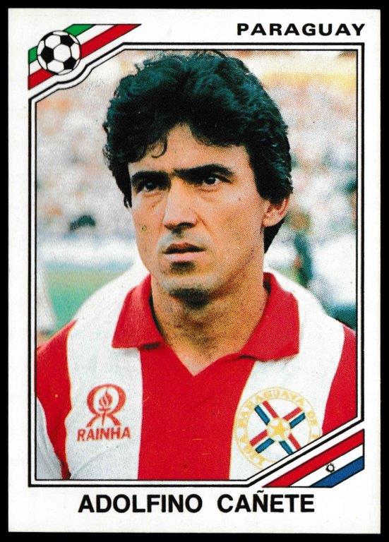 Panini - 'Mexico 86' (1986) - Adolfino Canete (Paraguay) Panini - 'Mexico 86' (1986) - Adolfino Canete (Paraguay)