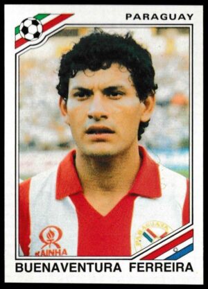 Panini - 'Mexico 86' (1986) - Buenaventura Ferreira (Paraguay)