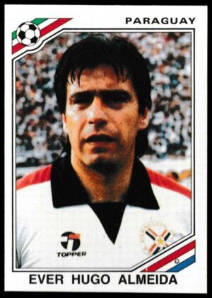 Panini - 'Mexico 86' (1986) - Ever Hugo Almeida (Paraguay)