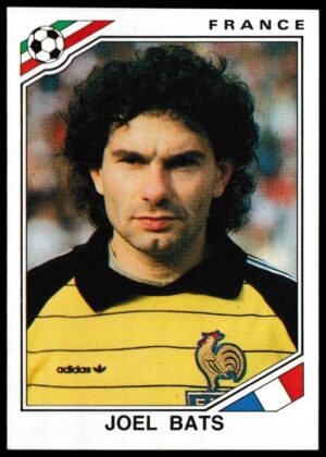 Panini - 'Mexico 86' (1986) - Joel Bats (France) Panini - 'Mexico 86' (1986) - Joel Bats (France)