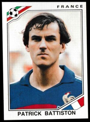 Panini - 'Mexico 86' (1986) - Patrick Battiston (France)
