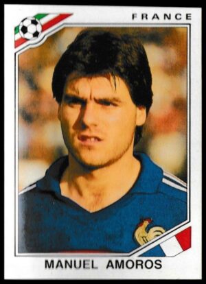 Panini - 'Mexico 86' (1986) - Manuel Amoros (France)