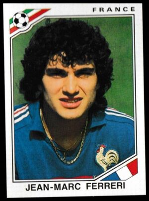 Panini - 'Mexico 86' (1986) - Jean-Marc Ferreri (France)