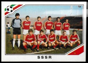 Panini - 'Mexico 86' (1986) - Team Photo (U.S.S.R.)