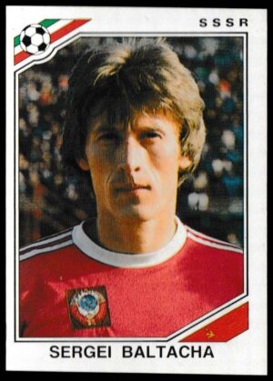 Panini - 'Mexico 86' (1986) - Sergei Baltacha (U.S.S.R.)