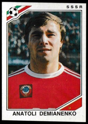 Panini - 'Mexico 86' (1986) - Anatoli Demianenko (U.S.S.R.)
