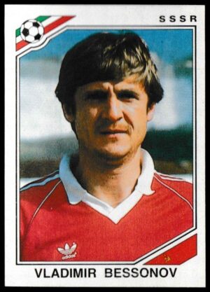Panini - 'Mexico 86' (1986) - Vladimir Bessonov (U.S.S.R.)
