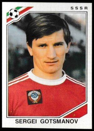 Panini - 'Mexico 86' (1986) - Sergei Gotsmanov (U.S.S.R.)