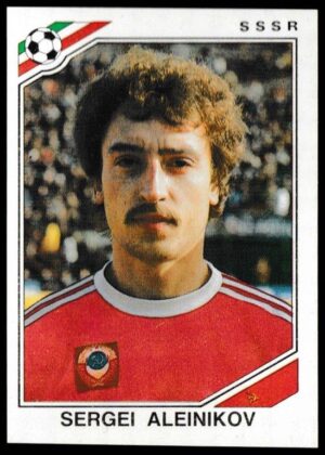 Panini - 'Mexico 86' (1986) - Sergei Aleinikov (U.S.S.R.)