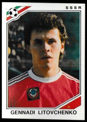Panini - 'Mexico 86' (1986) - Gennadi Litovchenko (U.S.S.R.)