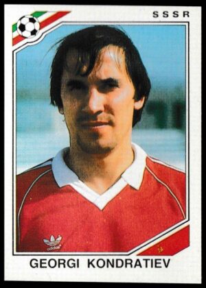 Panini - 'Mexico 86' (1986) - Georgi Kondratiev (U.S.S.R.)